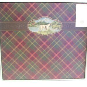 New K & Company Hunting Plaid Scrapbook Album Kit 12 x 12